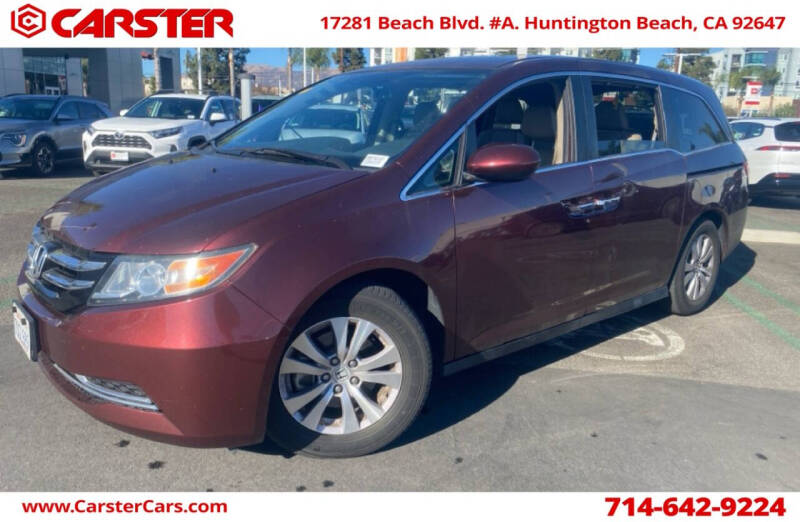 2016 Honda Odyssey for sale at CARSTER in Huntington Beach CA