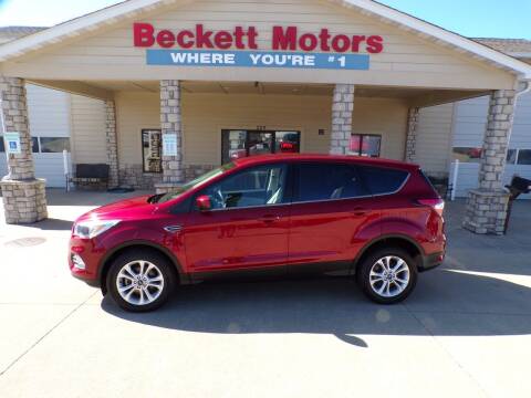 2017 Ford Escape for sale at Beckett Motors in Camdenton MO