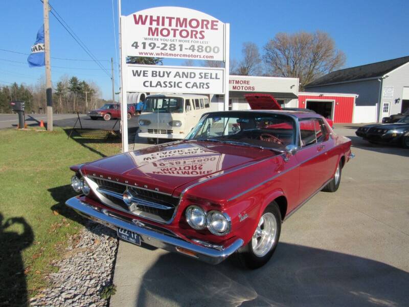 1963 Chrysler 300 for sale at Whitmore Motors in Ashland OH
