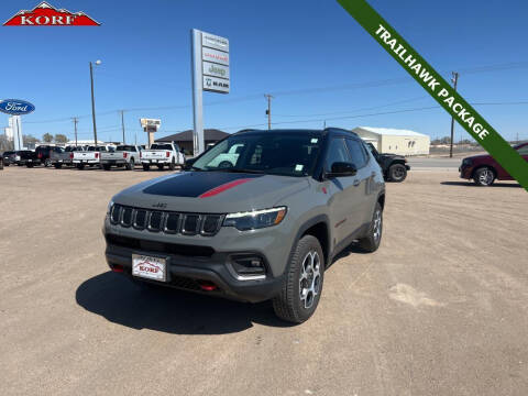 2022 Jeep Compass for sale at Tony Peckham @ Korf Motors in Sterling CO