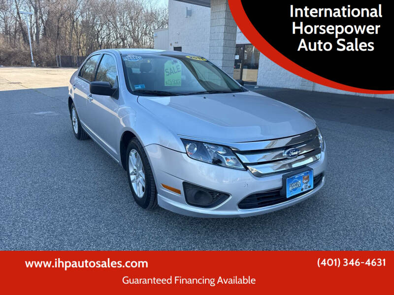 2011 Ford Fusion for sale at International Horsepower Auto Sales in Warwick RI