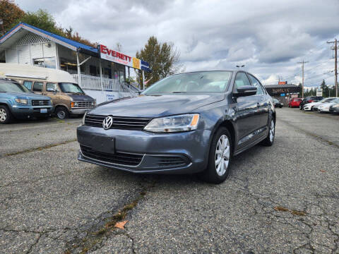 2013 Volkswagen Jetta for sale at Leavitt Auto Sales and Used Car City in Everett WA