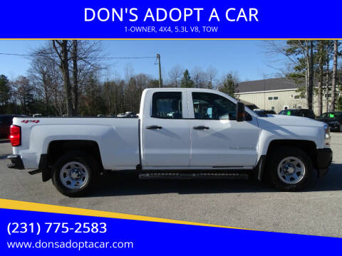 2018 Chevrolet Silverado 1500 for sale at DON'S ADOPT A CAR in Cadillac MI