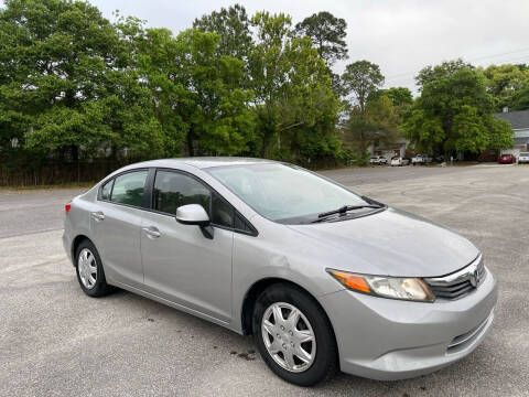 2012 Honda Civic for sale at Asap Motors Inc in Fort Walton Beach FL