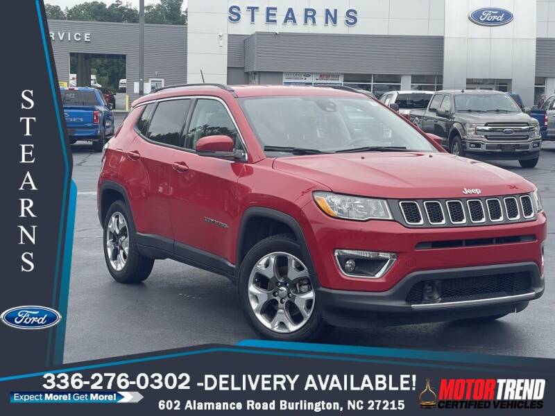 2021 Jeep Compass for sale at Stearns Ford in Burlington NC