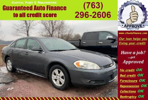 2009 Chevrolet Impala for sale at Capital Fleet  & Remarketing  Auto Finance in Columbia Heights MN