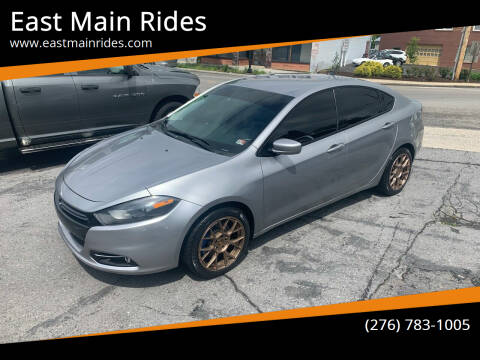2016 Dodge Dart for sale at East Main Rides in Marion VA
