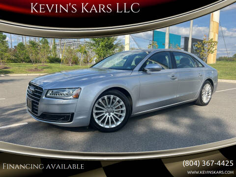 2015 Audi A8 L for sale at Kevin's Kars LLC in Richmond VA