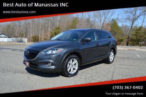 2013 Mazda CX-9 for sale at Best Auto of Manassas INC in Manassas VA