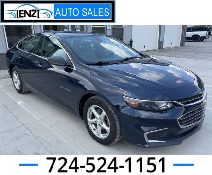 2017 Chevrolet Malibu for sale at LENZI AUTO SALES in Sarver PA