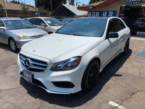 2014 Mercedes-Benz E-Class for sale at Orion Motors in Los Angeles CA