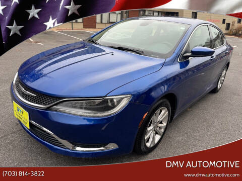 2015 Chrysler 200 for sale at dmv automotive in Falls Church VA