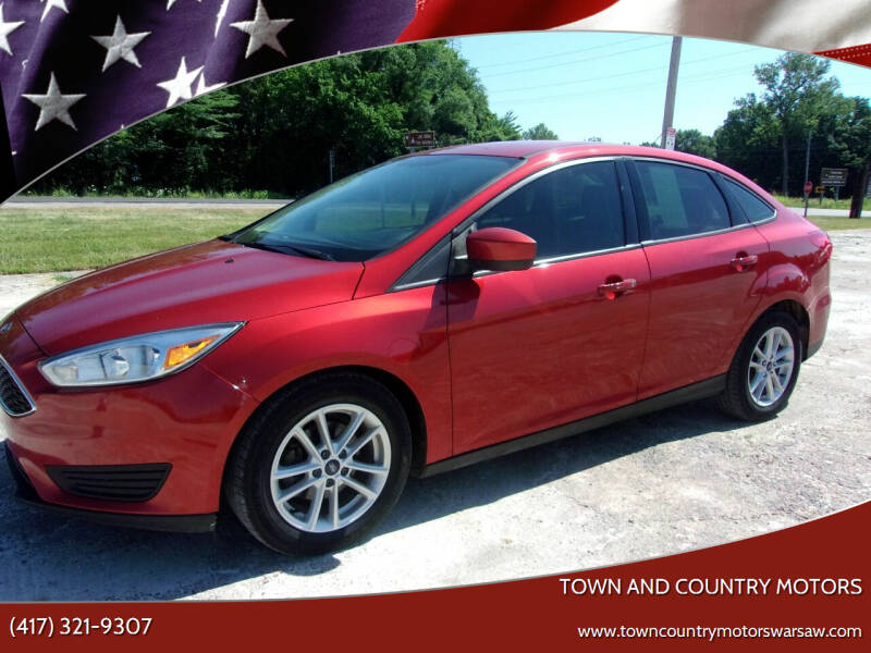 2018 Ford Focus for sale at Town and Country Motors in Warsaw MO