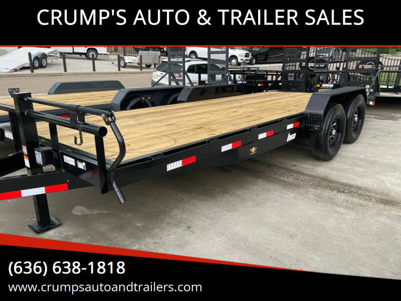 2022 GoodGuys 20’ Equipment Trailer for sale at CRUMP'S AUTO & TRAILER SALES in Crystal City MO