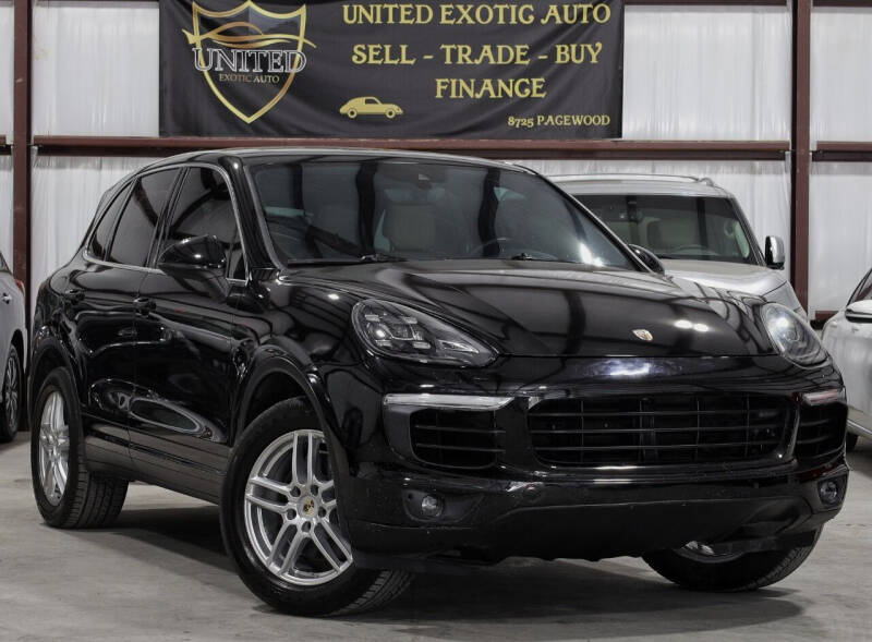 2016 Porsche Cayenne for sale at United Exotic Auto in Houston TX