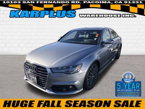 2017 Audi A6 for sale at Karplus Warehouse in Pacoima CA