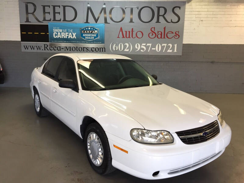 2003 Chevrolet Malibu for sale at REED MOTORS LLC in Phoenix AZ
