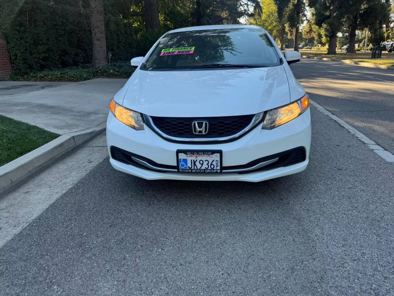 2014 Honda Civic for sale at Ride On LLC in Van Nuys, CA