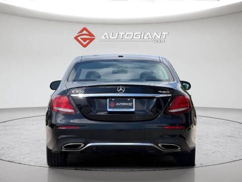 2017 Mercedes-Benz E-Class E 300 4MATIC