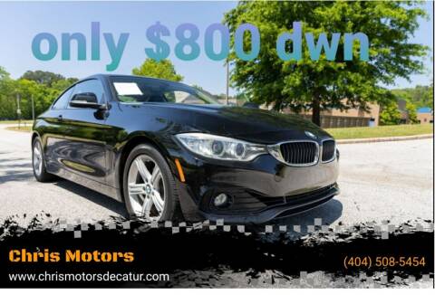 2014 BMW 4 Series for sale at Chris Motors in Decatur GA