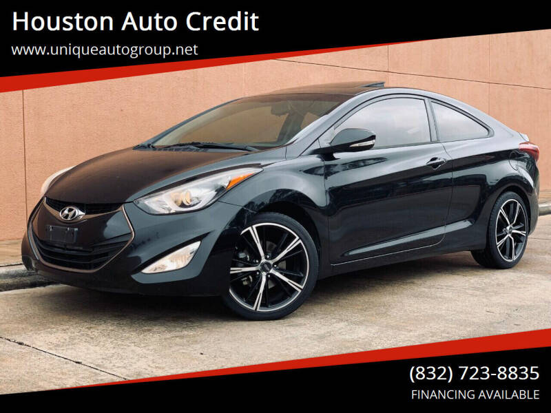 2014 Hyundai Elantra Coupe for sale at Houston Auto Credit in Houston TX