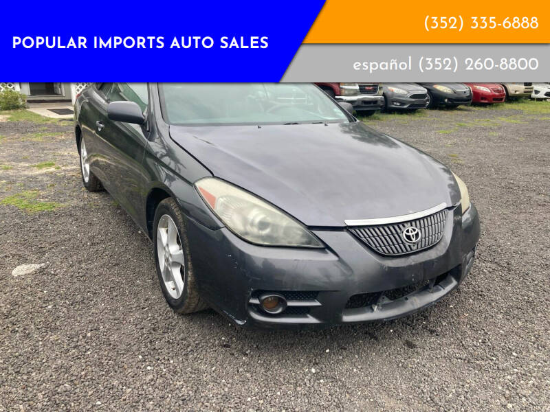 2008 Toyota Camry Solara for sale at Popular Imports Auto Sales - Popular Imports-InterLachen in Interlachehen FL