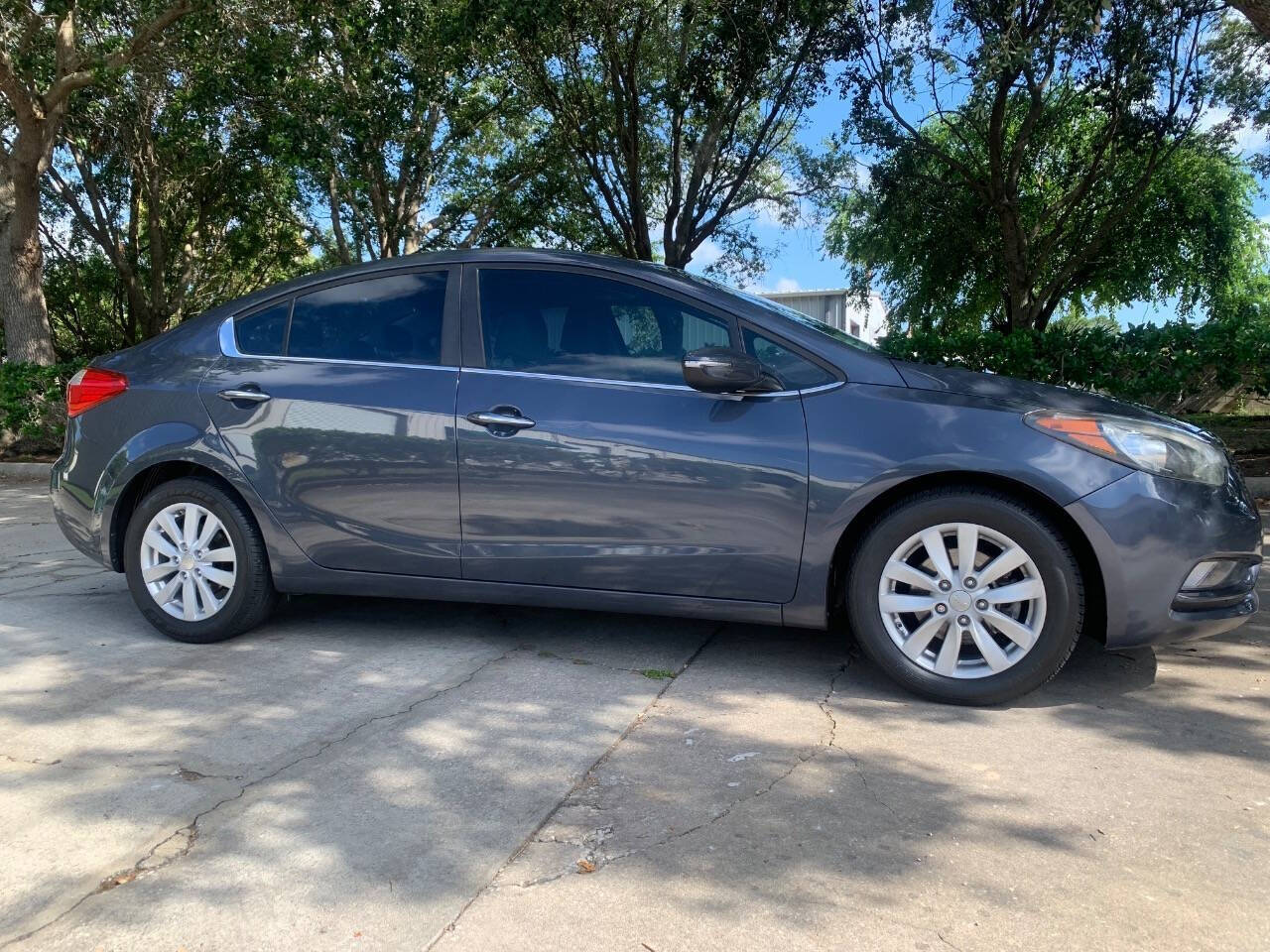 Dk. Blue 2014 Kia Forte EX EX 4dr Sedan 1