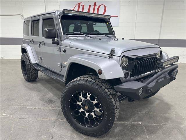 2015 Jeep Wrangler Unlimited for sale at Auto Sales & Service Wholesale in Indianapolis IN
