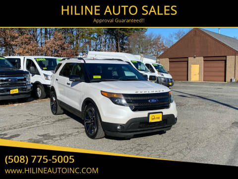 2014 Ford Explorer for sale at HILINE AUTO SALES in Hyannis MA