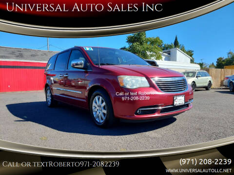 2012 Chrysler Town and Country for sale at Universal Auto Sales Inc in Salem OR