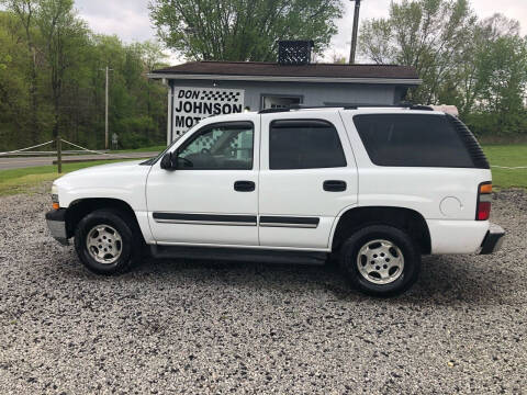 2005 Chevrolet Tahoe for sale at DON JOHNSON MOTORS LLC in Lisbon OH