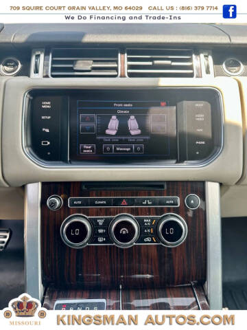 2013 Land Rover Range Rover Supercharged