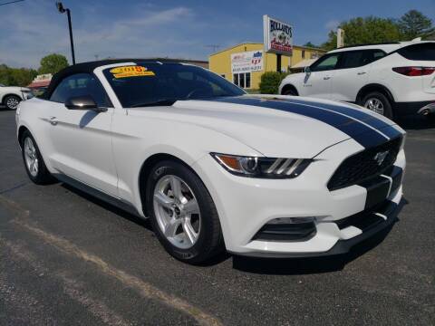 2015 Ford Mustang for sale at Holland's Auto Sales in Harrisonville MO