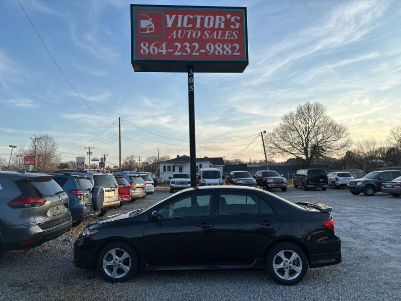 2013 Toyota Corolla for sale at Victor's Auto Sales in Greenville SC
