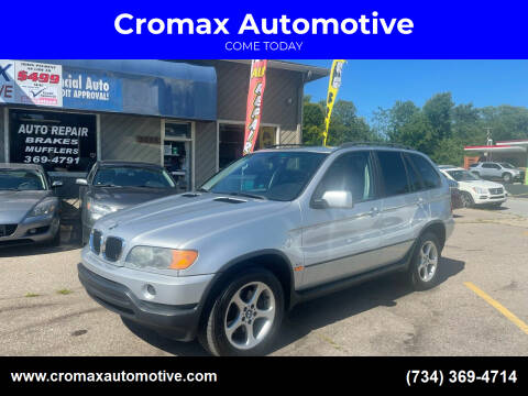 2003 BMW X5 for sale at Cromax Automotive in Ann Arbor MI