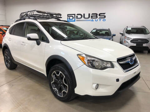 2015 Subaru XV Crosstrek for sale at DUBS AUTO LLC in Clearfield UT