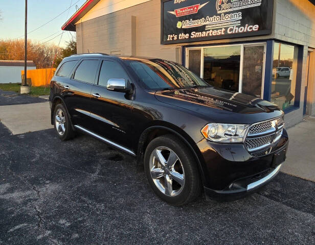 2012 Dodge Durango for sale at Bastian s Auto Outlet in Coal Valley, IL