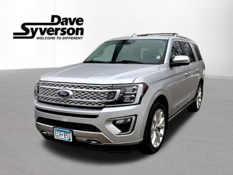 2019 Ford Expedition for sale at Dave Syverson Auto Center in Albert Lea MN