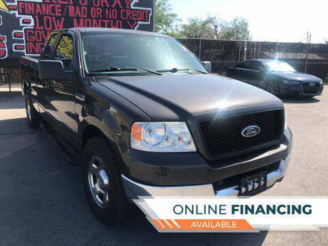 2005 Ford F-150 for sale at ROCK STAR TRUCK & AUTO LLC in Las Vegas NV