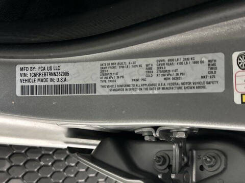 2022 RAM 1500 Lone Star