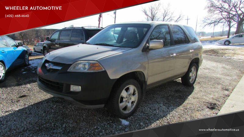 2006 Acura MDX for sale at WHEELER AUTOMOTIVE in Fort Calhoun NE