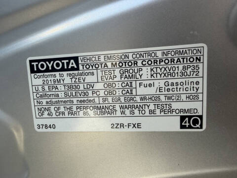 2019 Toyota Prius Prime Plus