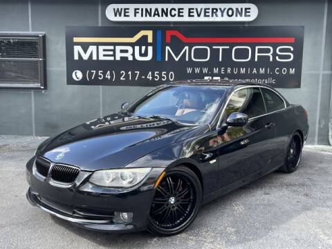 2011 BMW 3 Series for sale at Meru Motors in Hollywood FL