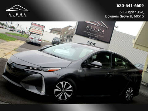 2017 Toyota Prius Prime for sale at Alpha Luxury Motors in Downers Grove IL