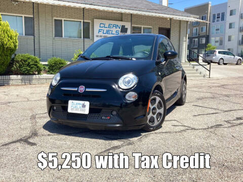 2015 FIAT 500e for sale at Clean Fuels Utah Orem in Orem UT