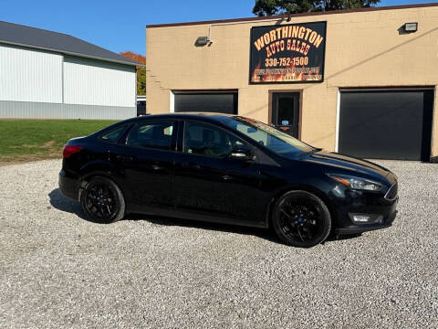 2016 Ford Focus for sale at Worthington Auto Sales in Wooster OH