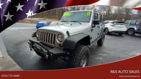 2011 Jeep Wrangler Unlimited for sale at R&S Auto Sales & SERVICE in Linden PA