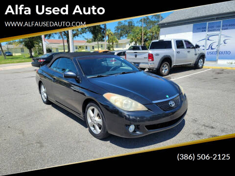 2006 Toyota Camry Solara for sale at Alfa Used Auto in Holly Hill FL