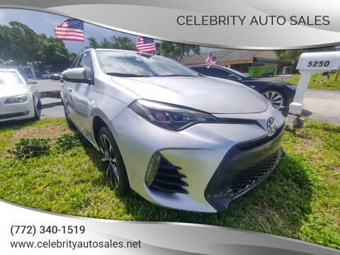 2017 Toyota Corolla for sale at Celebrity Auto Sales in Fort Pierce FL