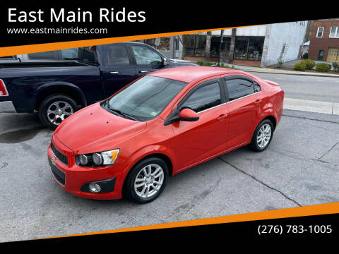 2013 Chevrolet Sonic for sale at East Main Rides in Marion VA